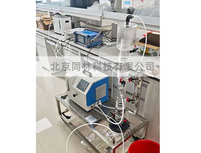 某科研單位臭氧微納米氣泡系統調試完畢 