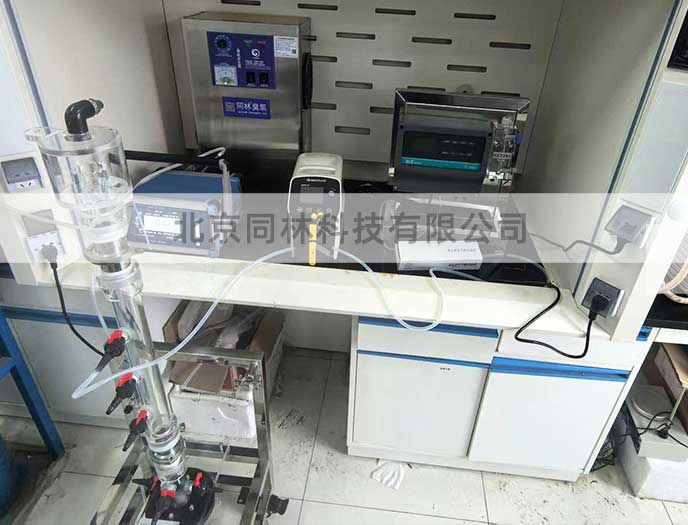 北京高校整套臭氧實驗裝置現場 